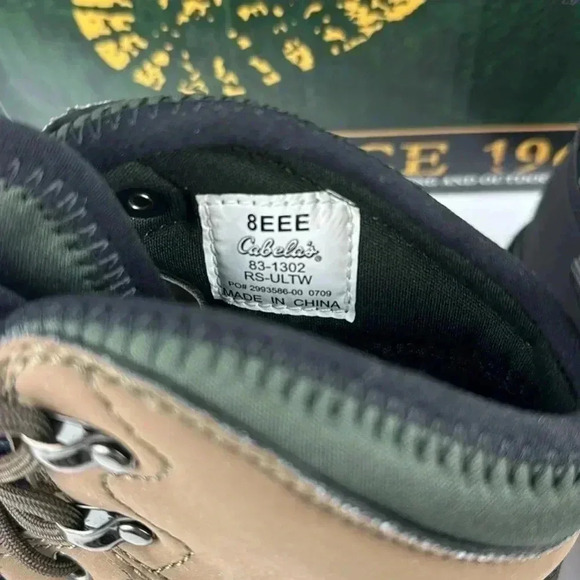Cabela’s NWBOX SIZE 8EEE - Picture 8 of 8